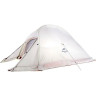 Палатка NATUREHIKE СLOUD UP 2 20D NH17T001-T 6927595730560 двухместная с ковриком серо-красная